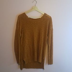 Scoop Neck Long Sweater